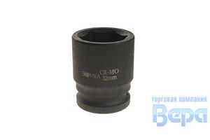 Головка 3/4" DR 34мм 6-ти гранная ударная Эврика
