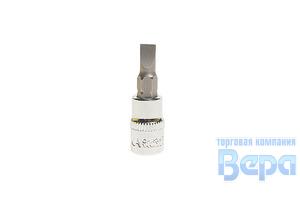 Насадка 1/4"DR шлиц 6,5 мм