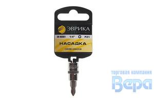 Насадка 1/4"DR позидрайв PZ1 (с держателем)