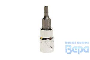 Насадка 1/4"DR 6-гранная, 7 мм
