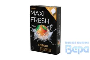 Ароматизатор под сиденье гелевый 'MAXI FRESH' (100 гр) Сквош (с пробником)