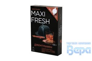 Ароматизатор под сиденье гелевый 'MAXI FRESH' (100 гр) Джентельмен (с пробником)