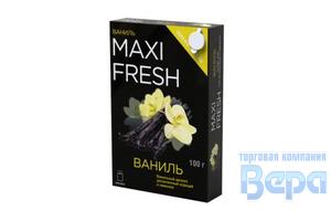 Ароматизатор под сиденье гелевый 'MAXI FRESH' (100 гр) Ваниль (с пробником)