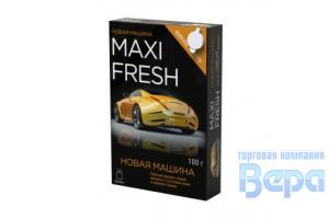 Ароматизатор под сиденье гелевый 'MAXI FRESH' (100 гр) Новая машина (с пробником)