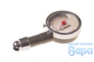 Манометр круглый металл (6,8 атм) в пенале АВТОСТОП