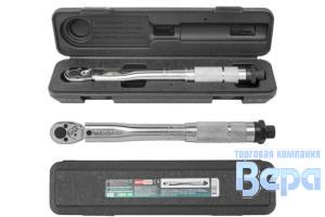 Ключ динамометрический 1/4" L=370мм (2-24Nm) ROCK FORCE