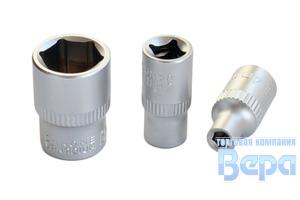 Головка 1/4" DR  4мм 6-ти гранная AV Steel