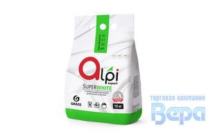 Средство для стирки ПОРОШОК ALPI Expert 10 кг (пакет) для Белого белья GraSS