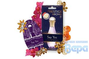 Ароматизатор-подвеска 'PERFUME Prestige Aroma' Say Yes с тестером (по мотивам Armani - Si)