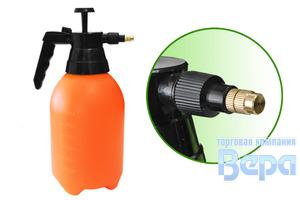 Опрыскиватель (помпа 2л) оранжевый АВТОСТОП