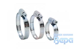 Хомут червячный (12-22мм) нержавеющая сталь 9мм