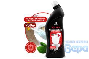 Очиститель для сан.узлов WC-GEL  750мл Professional (флакон) устраняет неприятные запахи