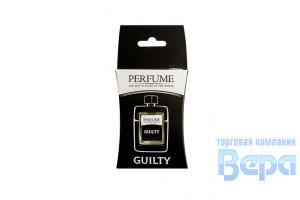 Ароматизатор-подвеска 'БУТЫЛОЧКА НА ШНУРОЧКЕ PERFUME' (5мл) `GUILTY c пробником