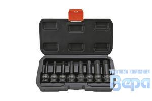Набор головок ударных 8пр. TORX 1/2" Т30-Т-80 L78mm