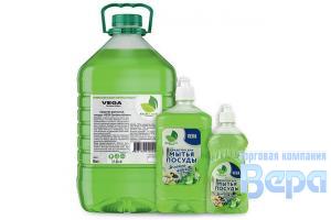 Средство для мытья посуды VEGA 5л (БУТЫЛЬ) Яблоко зелёное NeoLine