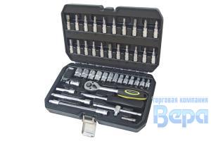 Набор инструмента  46пр. 1/4"DR 6-гранный