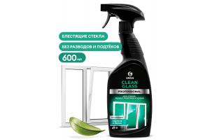 Очиститель стекол Clean Glass Prof  600мл (триггер) GraSS зеркал, пластика, хрома и кафеля