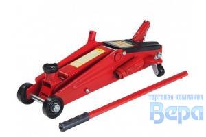 Домкрат подкатной гидравлический  2т в коробке (130-380 мм) ROCKFORCE