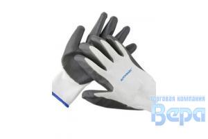 Перчатки с нитриловым покрытием, размер 9 AUTOVIRAZH