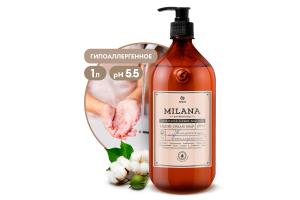 Мыло жидкое MILANA 1л (флакон с дозатором) Professional GraSS