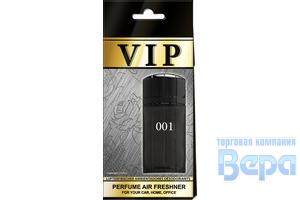 Ароматизатор-подвеска 'PERFUME VIP/ Paco Rabanne 'Black XS'  (новое поколение-прессованная вискоза)