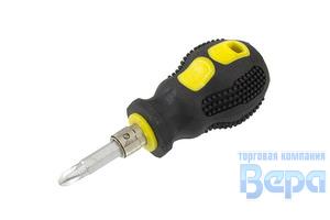 Отвертка комбинированная 100 мм (PH2x38х-SL1,2х5х38мм) Profi.