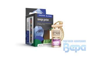 Ароматизатор-подвеска 'БУТЫЛОЧКА НА ШНУРОЧКЕ' (5мл) Аroma Glass'Savage Garden
