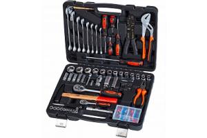 Набор инструмента  99 пр. 1/4".1/2" DR профи AV Steel