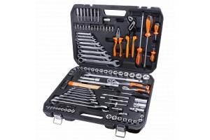 Набор инструмента "AV Steel" 118 предм. 1/4",1/2" профессион.