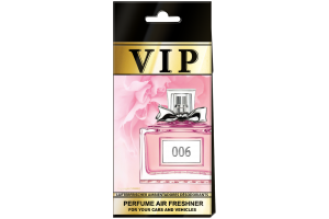 Ароматизатор-подвеска 'PERFUME VIP/ Cristian Dior 'Miss Dior' (новое поколение-прессованная вискоза)